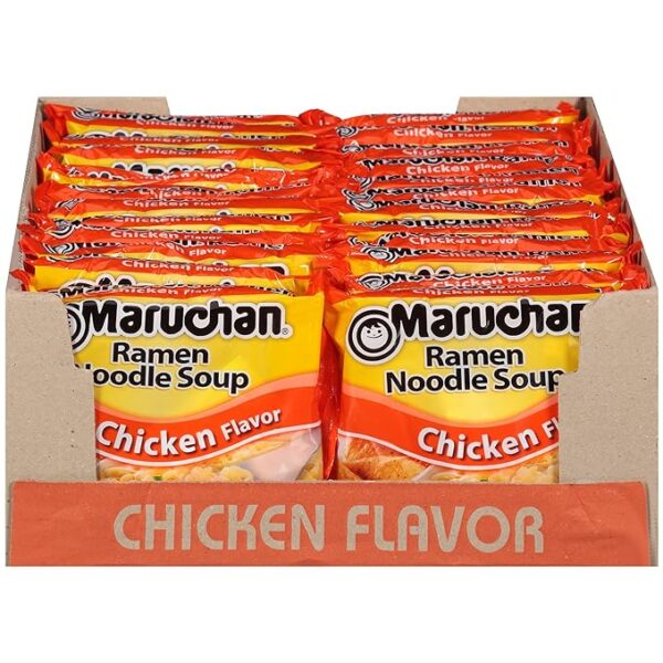 Maruchan Ramen Chicken, 3 Ounce (Pack of 24)